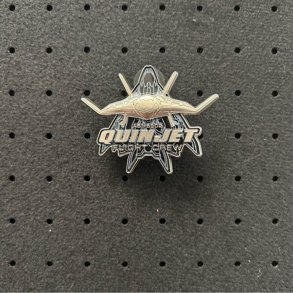 Quinjet Flight Crew Pin